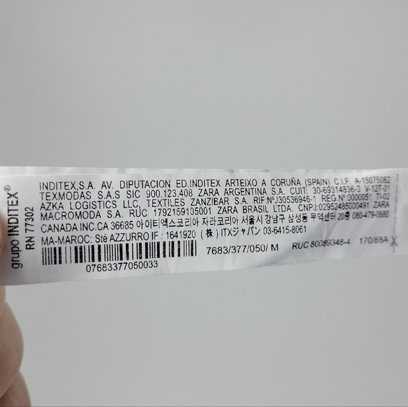 Zara Womens Textured Corset Pink Purple Tweed Top Size M - Picture 11 of 16